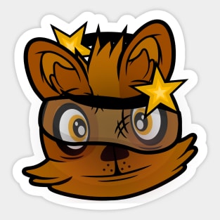 Embarassed Quokka Geordie Sticker